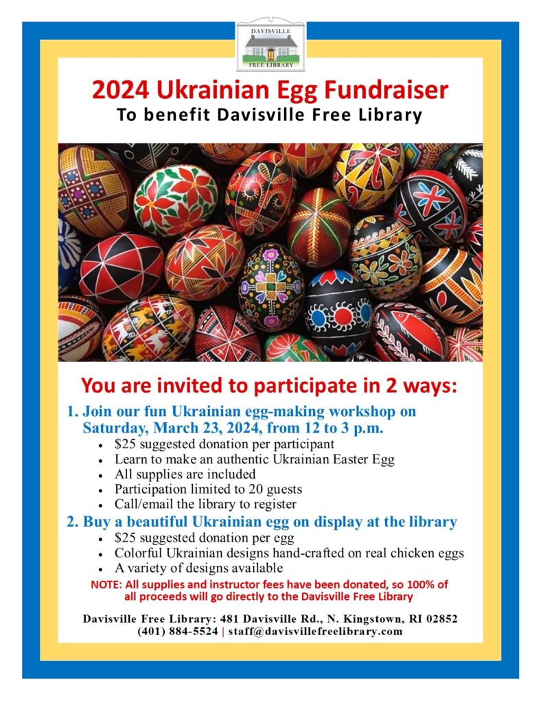 2024 Ukrainian Egg Fundraiser