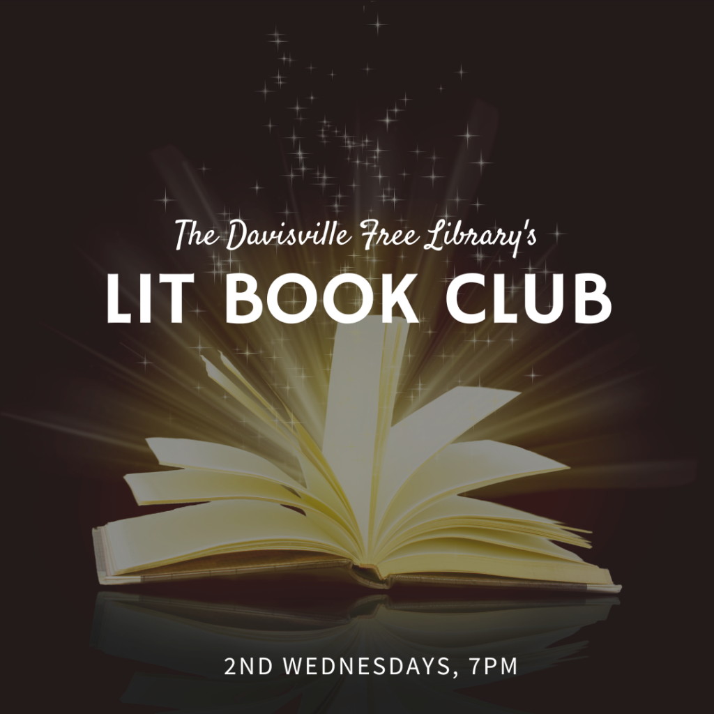 DPL Book Club 2nd Wednesdays 7pm